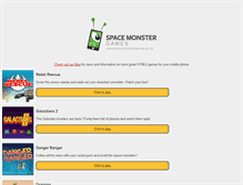 Tablet Screenshot of m.spacemonsters.co.uk